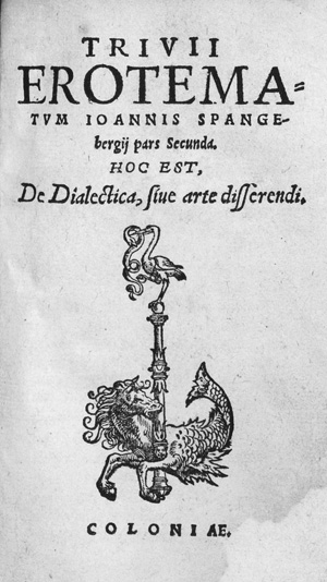 Los 1193 - Spangenberg, Johannes - Trivii erotematum  - 0 - thumb