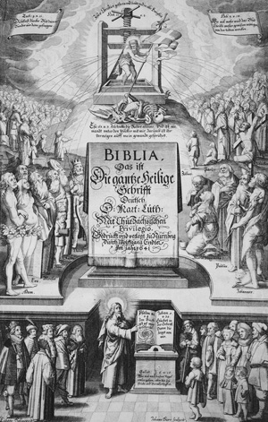Los 1203 - Biblia germanica und Biblia - das ist: Die gantze H. Schrift, Altes und Newes Testaments Teusch / D. Martin Luthers. - 0 - thumb