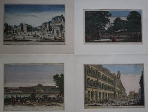 Los 1242 - Guckkastenblätter - Sammlung von 30 kolorierten Kupferstichen - 3 - thumb