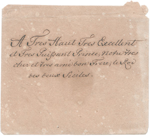 Los 2580 - Friedrich II., der Große, König von Preußen - Brief an Ferdinand IV., König beider Sizilien. 1765. - 1 - thumb