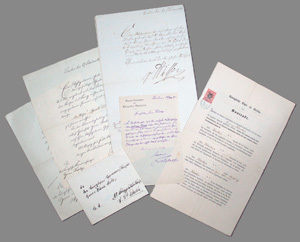 Lot 2629, Auction  126, Krolop, Franz, 16 Schriftstücke aus seiner Laufbahn als Opernsänger. 1870-1923