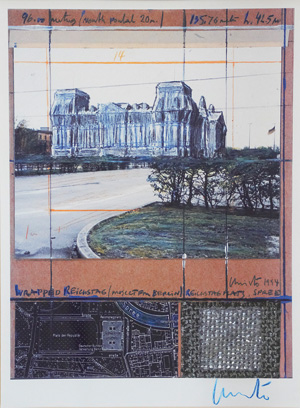 Lot 3049, Auction  126, Christo, Wrapped Reichstag/Project for Berlin