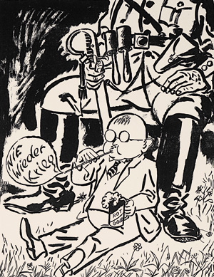 Los 3141 - Grosz, George - Das neue Gesicht der herrschenden Klasse. Berlin, Malik, 1930 - 0 - thumb