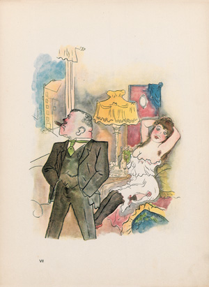 Los 3142 - Grosz, George - Ecce Homo. Sechzehn Aquarelle. Berlin, Malik, 1923 - 0 - thumb