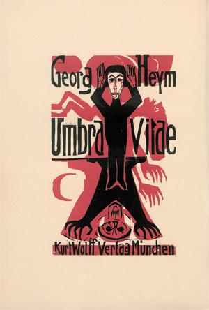 Los 3155 - Heym, Georg und Kirchner, Ernst Ludwig - Illustr. - Umbra vitae - 0 - thumb