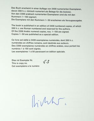 Los 3346 - Richter, Gerhard - War Cut (nummeriert und signiert) - 1 - thumb