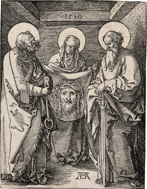Lot 5094, Auction  126, Dürer, Albrecht, Veronika zwischen St. Peter und Paul