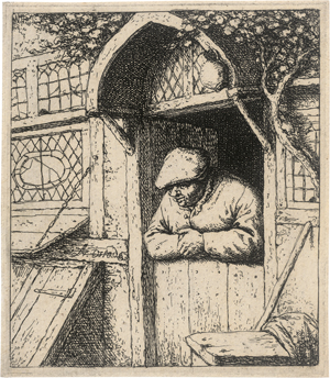 Los 5180 - Ostade, Adriaen van - Der Bauer in der Haustür - 0 - thumb