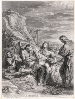 Lot 5507, Auction  126, Bolswert, Schelte Adams, Die Beweinung Christi