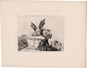 Lot 5569, Auction  126, Goya, Francisco de, Estragos de la guerra; Contra el bien general