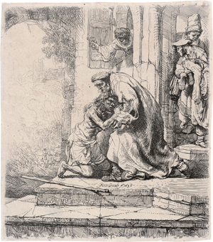 Lot 5670, Auction  126, Rembrandt Harmensz. van Rijn, Die Rückkehr des verlorenen Sohnes