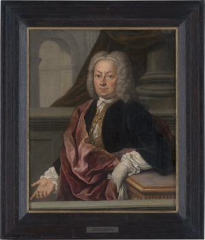 Los 6037 - Kupetzky, Johann - Bildnis eines Herrn mit Allongeperücke vor einer Draperie - 1 - thumb