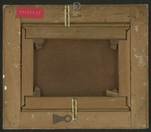 Los 6053 - Deutsch - 1825. Reisendes Paar bei einem Gehöft, im Hintergrund Blick auf Lucca mit dem Ponte San Quirico - 2 - thumb