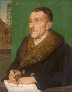Los 6227 - Baierl, Theodor - Porträt des Architekten Robert Vorhölzer - 0 - thumb