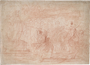 Lot 6566, Auction  126, Rode, Christian Bernhard, Jephta und seine Tochter