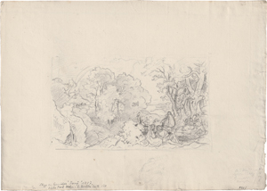 Lot 6635, Auction  126, Richter, Ludwig, Junilandschaft mit dem Regenbogen