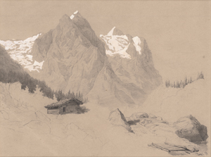 Lot 6690, Auction  126, Zünd, Robert, Blick auf die Rosenlaui im Berner Oberland