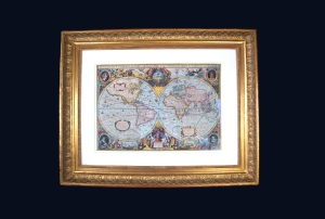 Los 22 - Hondius, Henricus - Nova Totius Terrarum Orbis Geographica ac Hydrographica Tabula - 1 - thumb