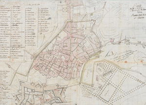 Lot 151, Auction  127, Italien, Pianta della città e fortezza di Savona