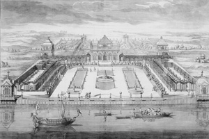 Lot 240, Auction  127, Böcklin, Johann und Eosander Freiherr von Göthe, Johann Friedrich Nilsson, Vue general de la maison du plaisance