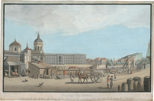 Lot 261, Auction  127, Niegelssohn, Johann August Ernst und Rosenberg, Johann Georg, Vue de la Place de Armes 