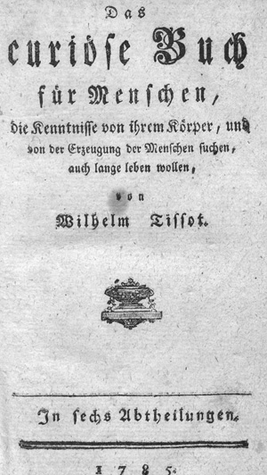 Lot 416, Auction  127, Tissot, Wilhelm, Das curiöse Buch für Menschen