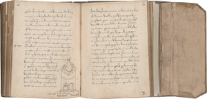 Los 1029 - Rosarium philosophorum - Alchemistische Sammelhandschrift. Deutsche Handschrift auf Papier.  - 2 - thumb