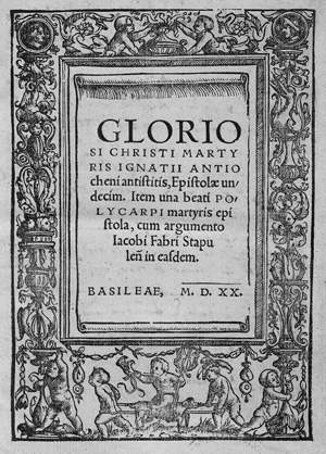 Lot 1136, Auction  127, Ignatius von Antiochia, Epistolae undecim