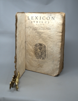 Los 1201 - Spiegel, Jakob - Lexicon iuris civilis. Ex varijs probatorum autorum commentarijs congestum - 2 - thumb