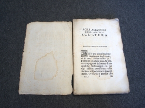 Los 1271 - Cavaceppi, Bartolomeo - Racollta d'antiche statue, busti, bassirilievi ed altre sculture restaurate - 2 - thumb