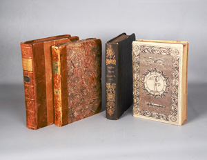 Lot 2144, Auction  127, Schiller, Friedrich, Sammlung von 4 Musenalmanachen für die Jahre 1796 bis 1800. Verschiedene Orte und Verlage, 1795-1799