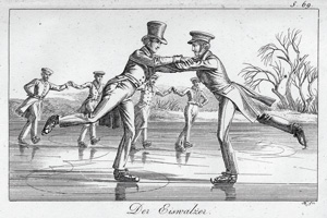 Zindel, Christian Siegmund, Der Eislauf oder das Schrittschuhfahren