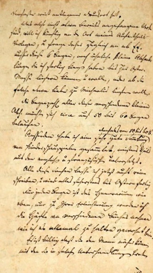 Lot 2565, Auction  127, Gruson, Johann Philipp, Brief an den Verleger Franke. 1793