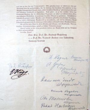 Los 2619 - Verdhandi-Bund. Veränderte Programmschrift - Druck in geänderter Version mit anderen Signaturen.1907 - 3 - thumb