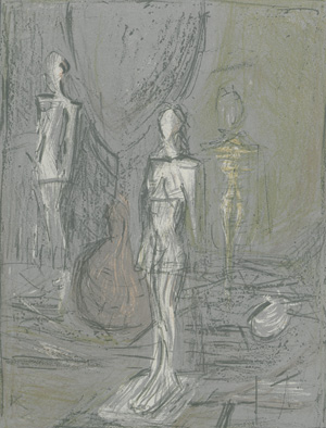 Lot 3113, Auction  127, Derrière le Miroir und Giacometti, Alberto, No. 39/40, No. 65 und No. 98. 4 Ausgaben (in 3 Heften) in 1 Band