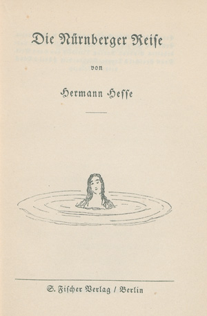 Los 3144 - Hesse, Hermann - Die Nürnberger Reise - 0 - thumb