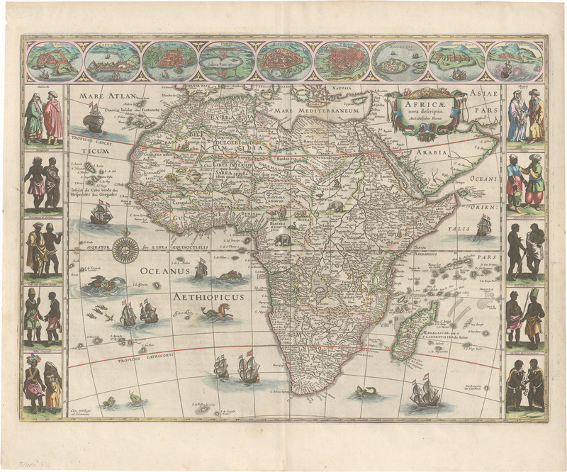 Lot 43, Auction 127, Blaeu, Willem Janszoon, Africae nova descriptio