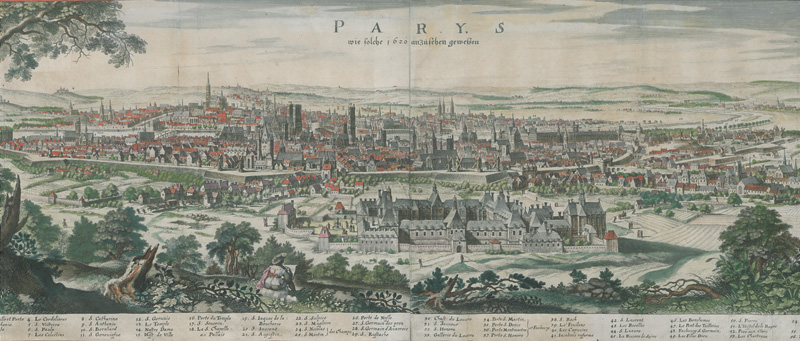Lot 164, Auction 127, Merian, Matthäus, Parys wie solche 1620 anzusehen geweßen