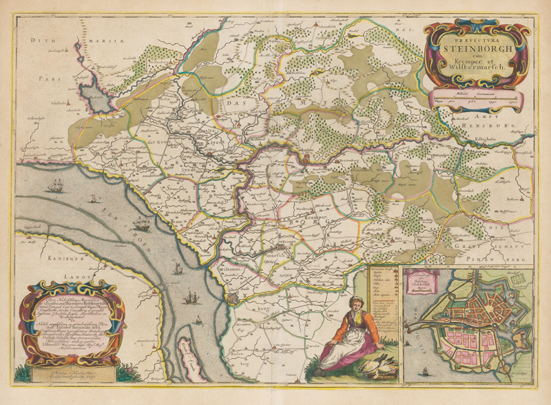 Lot 220, Auction 127, Mejer, Johannes, Praefectura Steinborgh cum Kremper, et Wilstermarsch