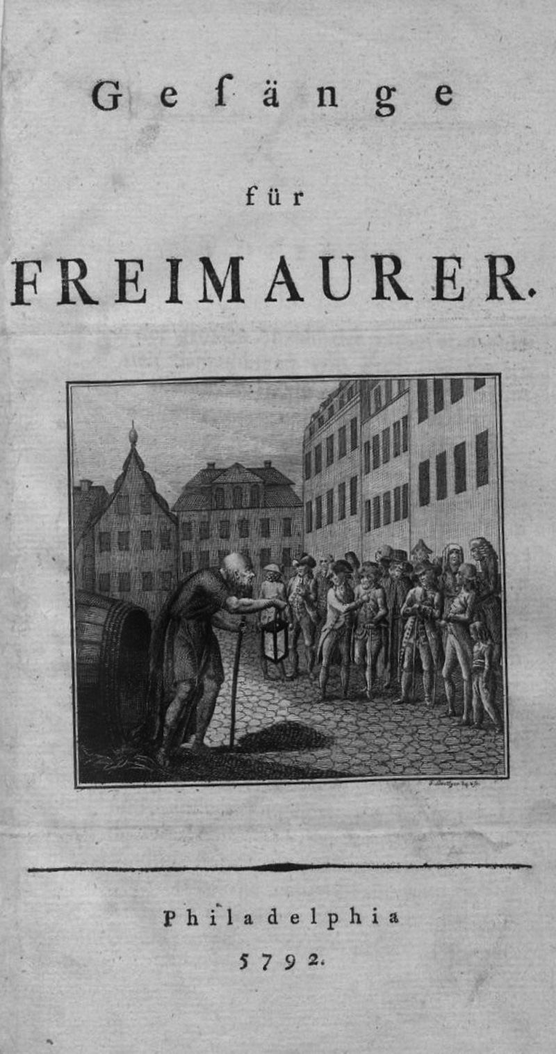 Lot 427, Auction 127, Gesänge, für Freimaurer