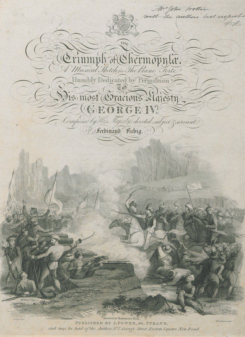 Lot 450, Auction  127, Fiebig, Ferdinand, The Triumph of Thermopylae