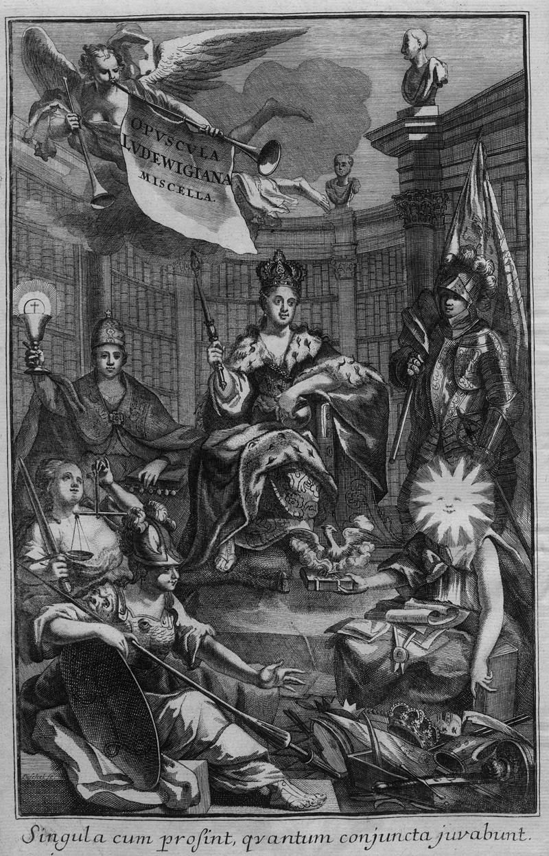 Lot 533, Auction 127, Ludewig, Johann Peter von, Opuscula miscella