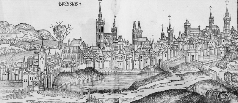 Lot 1022, Auction 127, Schedel, Hartmann, Vedute der Stadt Breslau aus dem "Liber chronicarum"