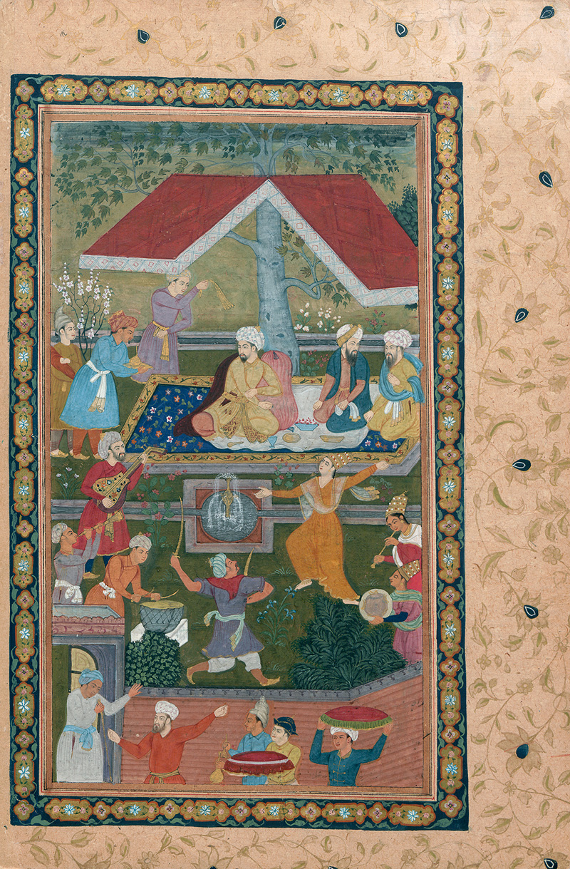 Lot 1060, Auction 127, Firdousi, Abu l-Qasim, Schahname. Indo-Persische Miniatur. Indopersischer Raum wohl Mitte 19. Jahrhundert