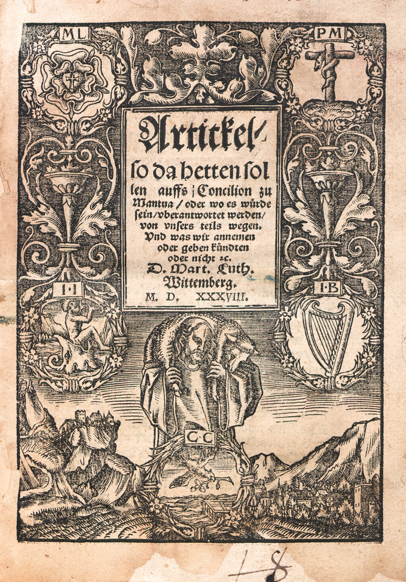 Lot 1150, Auction 127, Luther, Martin, Artickel, so da hetten sollen auffs Concilion zu Mantua