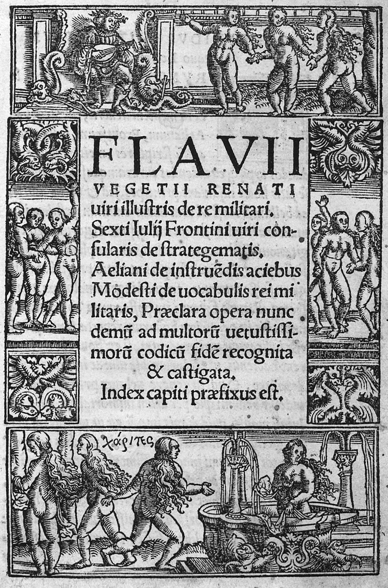 Lot 1210, Auction 127, Vegetius Renatus, Flavius., De re militari