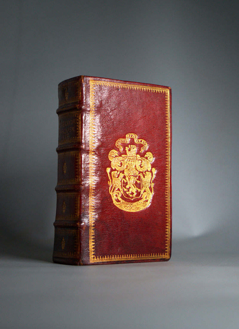 Lot 2030, Auction  127, Wappeneinband aus der Bibliothek, von François de Rignac