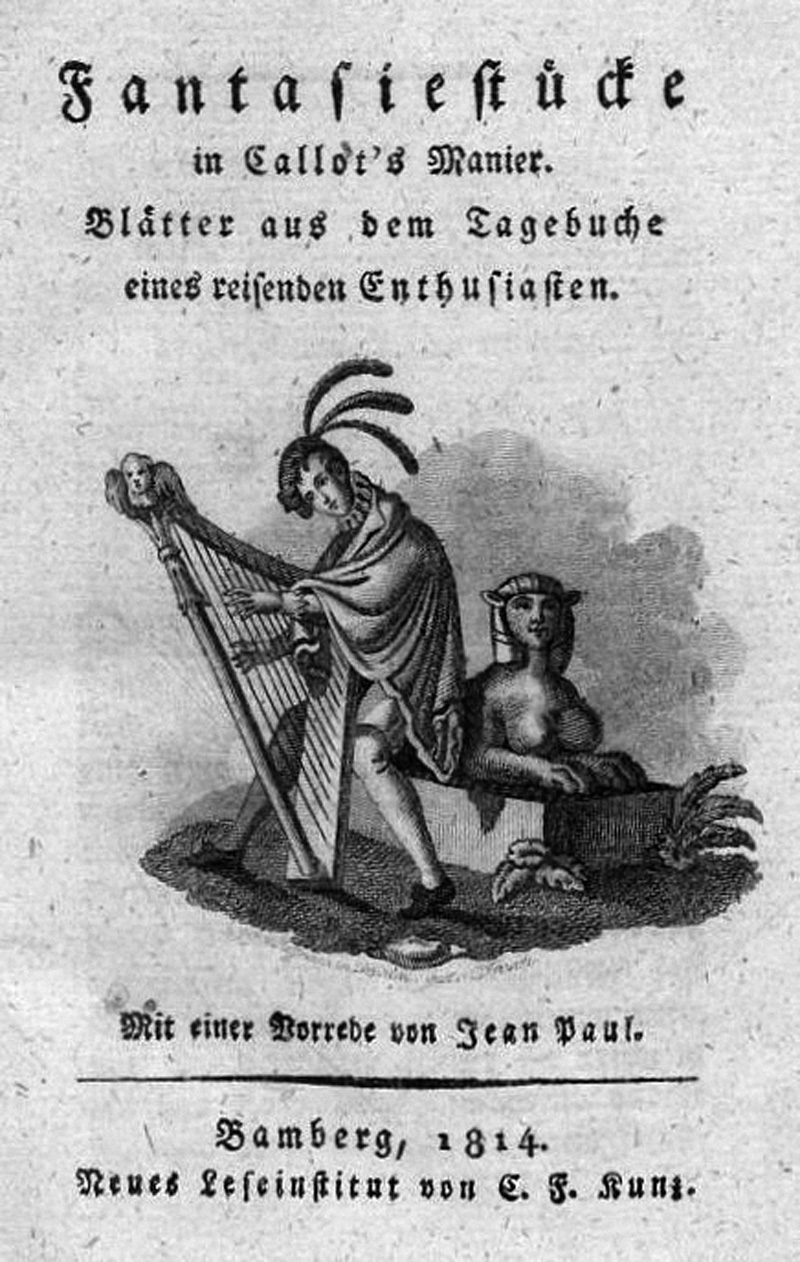 Lot 2060, Auction 127, Hoffmann, E. T. A., Fantasiestücke in Caillot's Manier