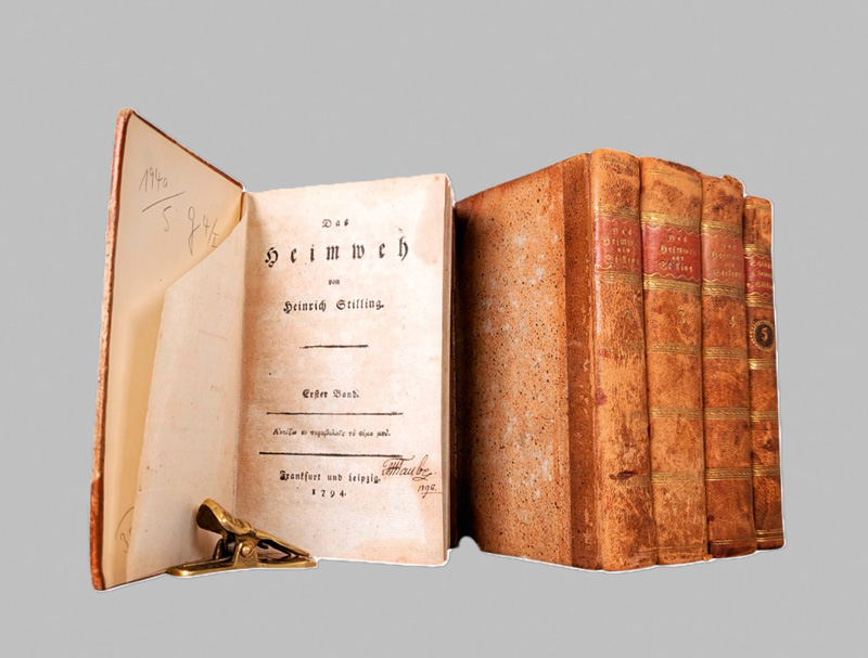 Lot 2069, Auction 127, Jung-Stilling, Johann Heinrich, Das Heimweh