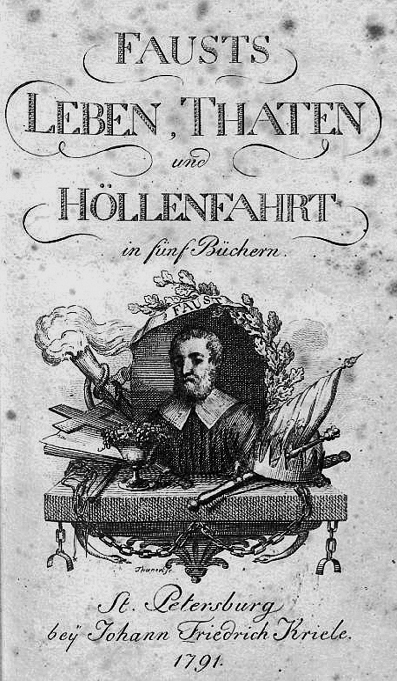 Lot 2073, Auction 127, Klinger, Friedrich Maximilian, Fausts Leben, Thaten und Höllenfahrt